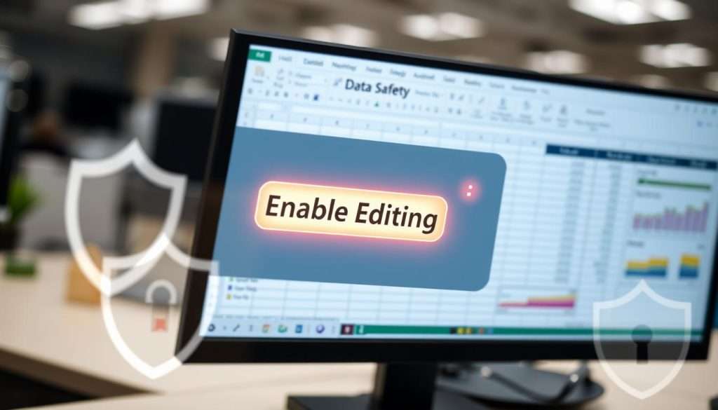 allow editing excel files in protected view