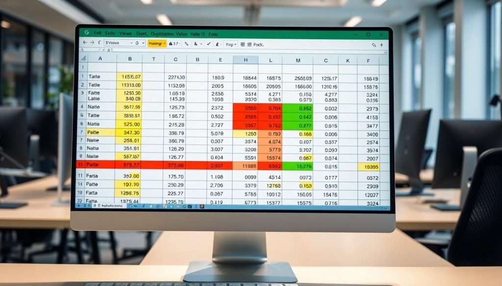 excel highlight duplicate values