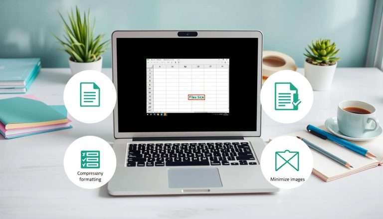 how to minimize excel file size