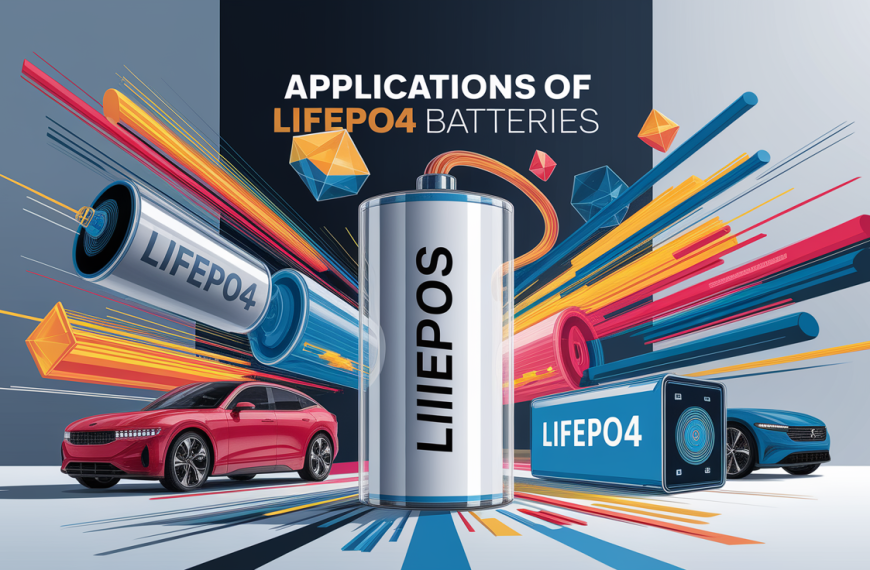 Applications of LifePo4 Batteries