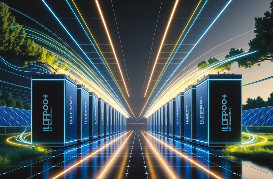 LifePo4 Batteries for Renewable Energy Storage