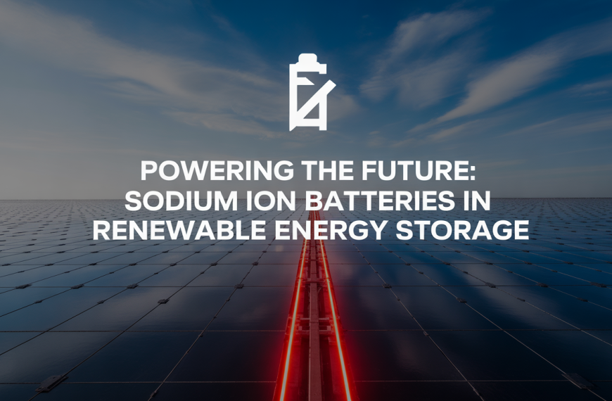 Sodium Ion Batteries in Renewable Energy Storage