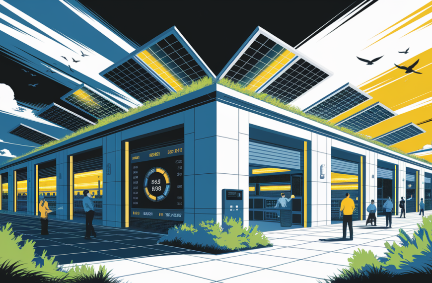 Built-in solar helps cut cold storage power usage