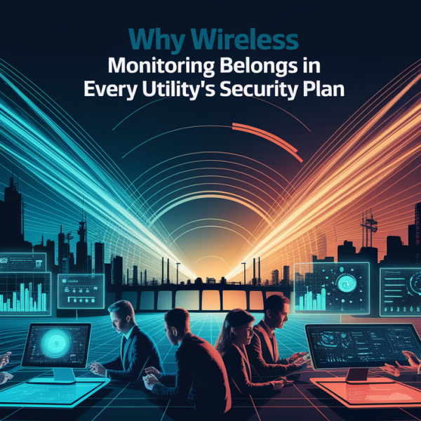 Why wireless monitoring belongs in every utility’s security plan