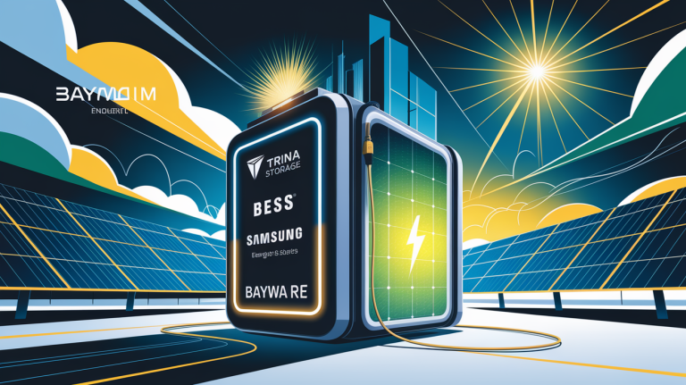 Trina Storage to deliver 1 GWh BESS; Samsung SDI lands $1.36B battery deal; BayWa r.e. secures funding for solar+storage