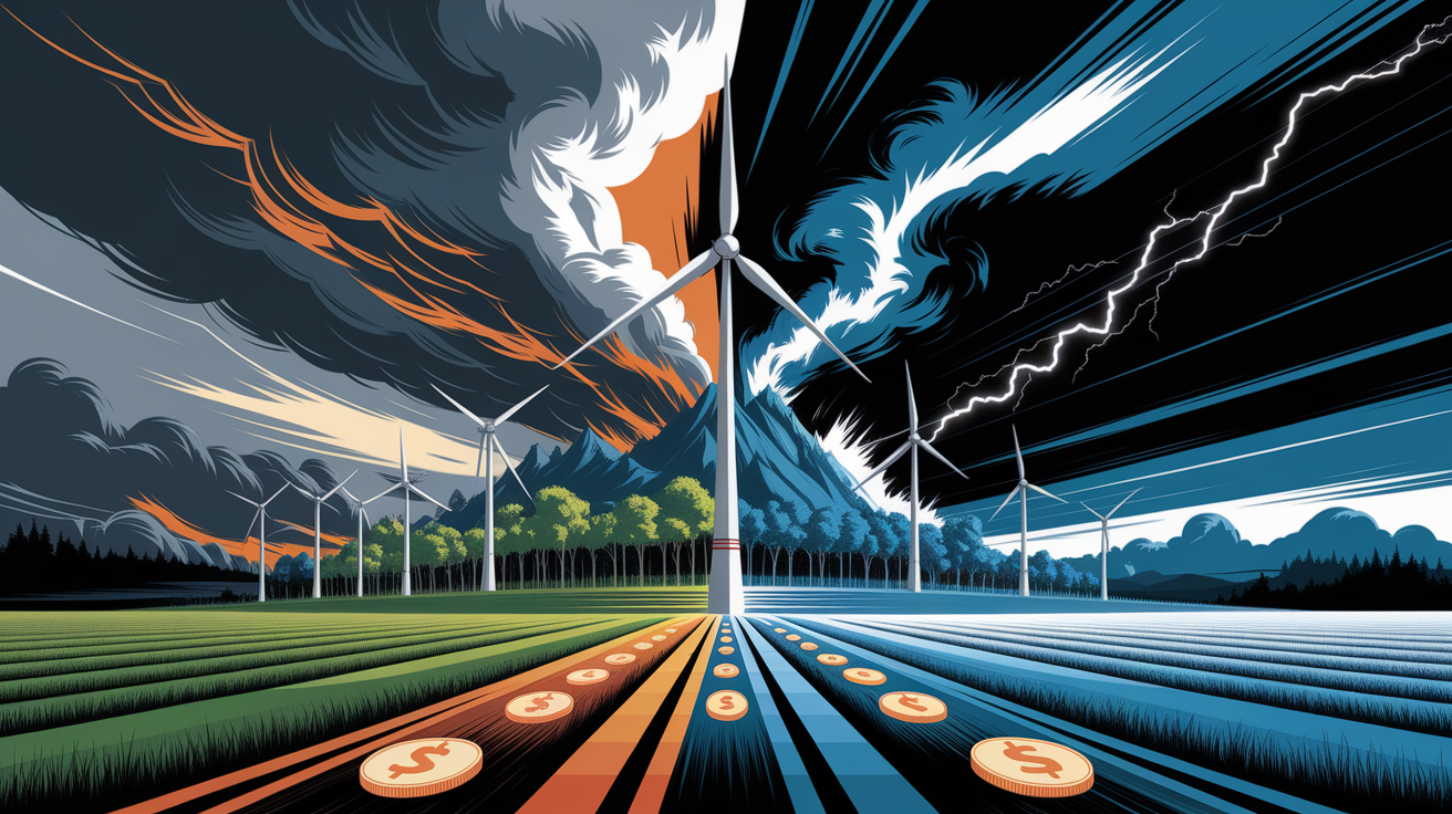 How Wild Weather Can Hurt the Money-Making Case for Clean Energy