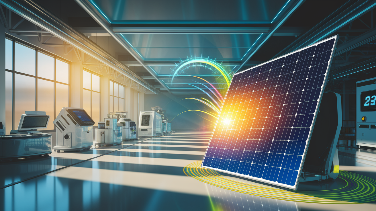 Aiko achieves 24.8% efficiency in commercial solar module production