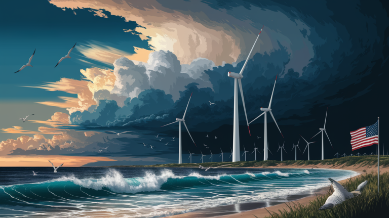 Trump administration suspends 5 wind projects off the East Coast