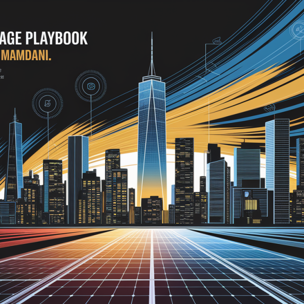 A solar + storage playbook for New York City Mayor-elect Mamdani