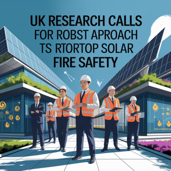UK research calls for robust approach to rooftop solar fire safety