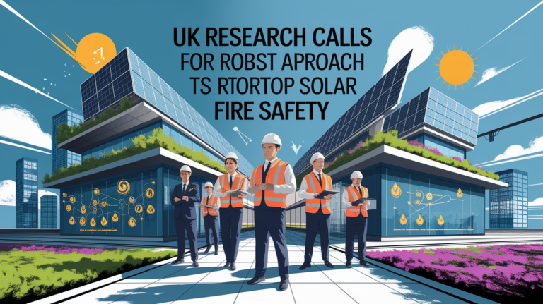 UK research calls for robust approach to rooftop solar fire safety
