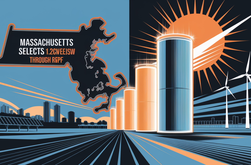 Massachusetts selects 1.2GW of BESS through RFP