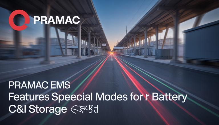 Pramac EMS features special modes for C&I battery storage sites