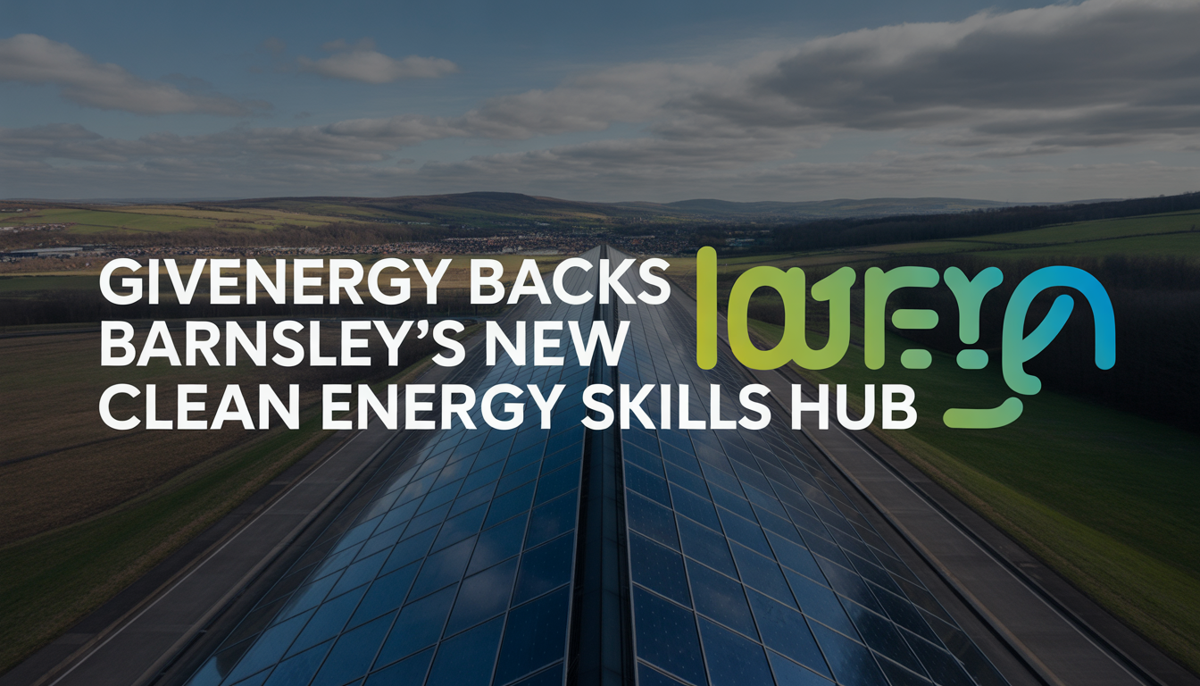 GivEnergy backs Barnsley’s new clean energy skills hub