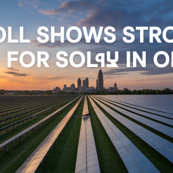 Poll shows strong support for solar in Ohio