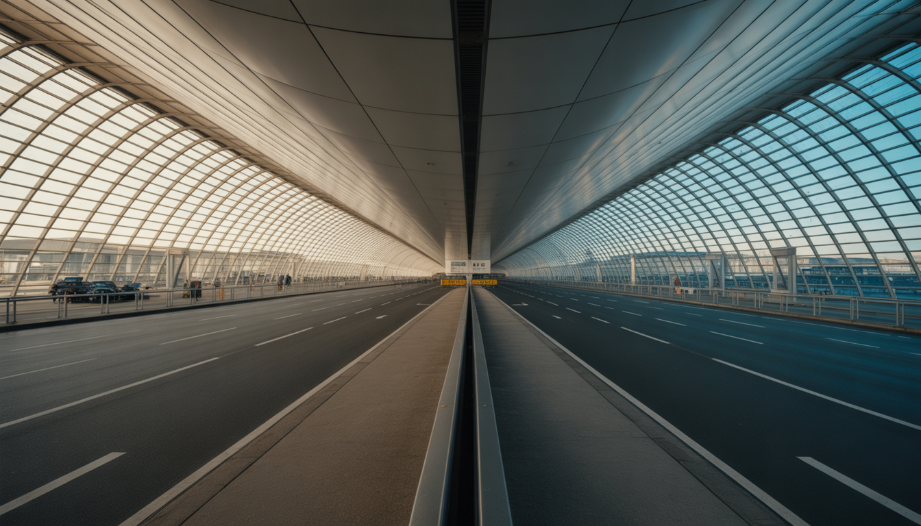 Solar glare forces panel removal at Amsterdam Airport