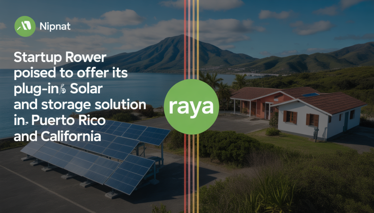 Startup Raya Power poised to offer its plug-in solar and storage solution in Puerto Rico and California
