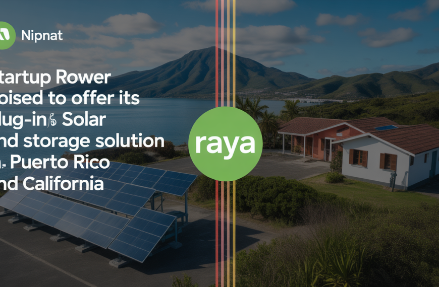 Startup Raya Power poised to offer its plug-in solar and storage solution in Puerto Rico and California