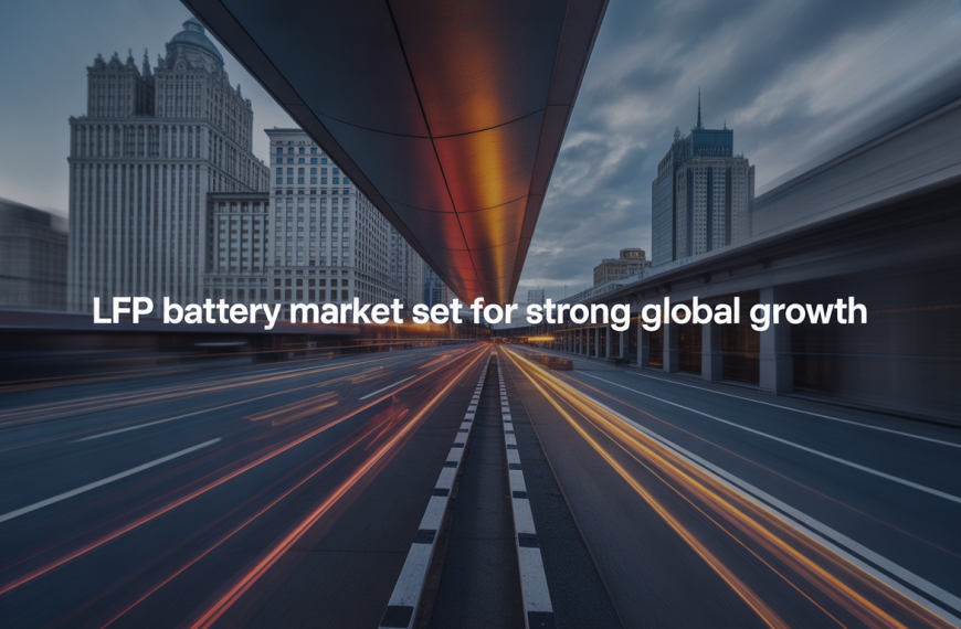 LFP battery market set for strong global growth