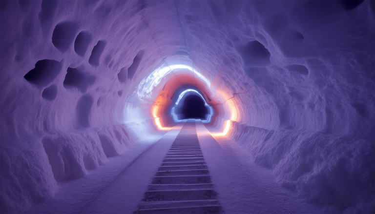 Using horizontally connected salt caverns for compressed air storage