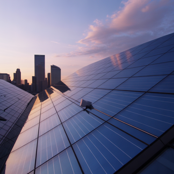 Panasonic glass-based perovskite solar panels tested in office windows