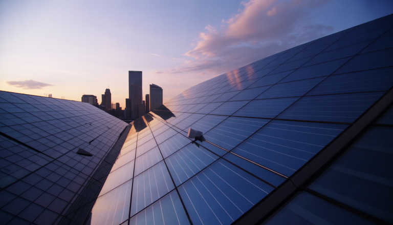 Panasonic glass-based perovskite solar panels tested in office windows