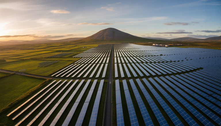 Irish solar rises in 2025 as government plans €18.9 billion of grid upgrades