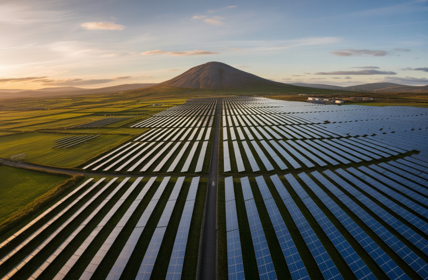 Irish solar rises in 2025 as government plans €18.9 billion of grid upgrades