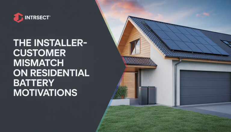 The installer-customer mismatch on residential battery motivations