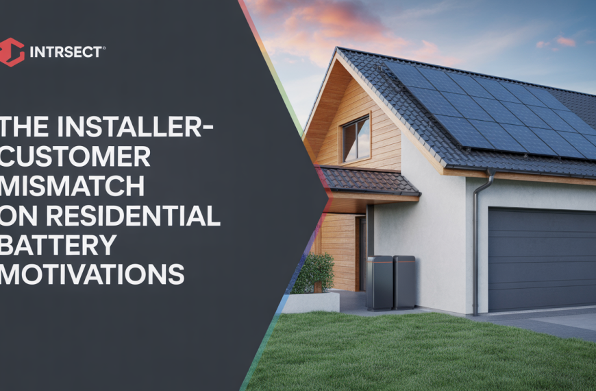 The installer-customer mismatch on residential battery motivations