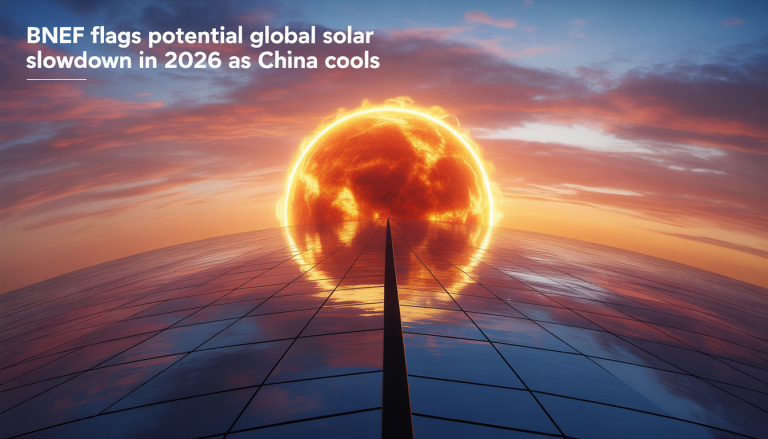 BNEF flags potential global solar slowdown in 2026 as China cools