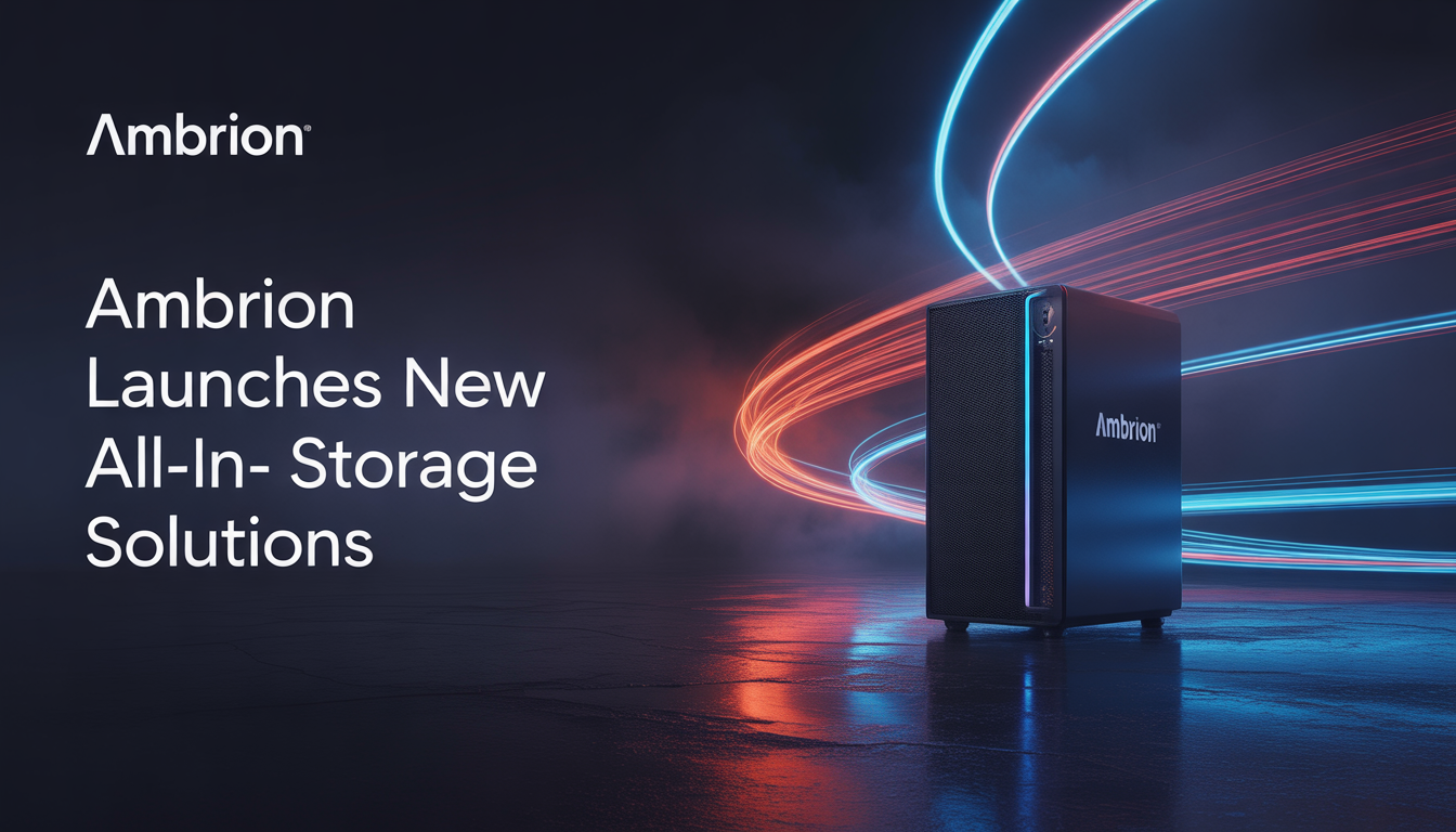 Ambrion launches new all-in-one storage solutions