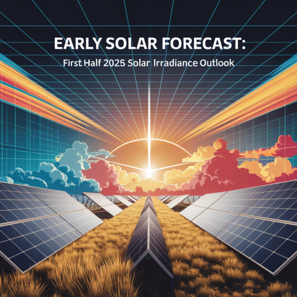 Early Solar forecast: First half 2026 solar irradiance outlook